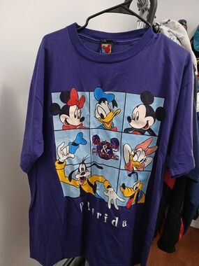 Disney Purple Mickey & Friends Graphic Tee